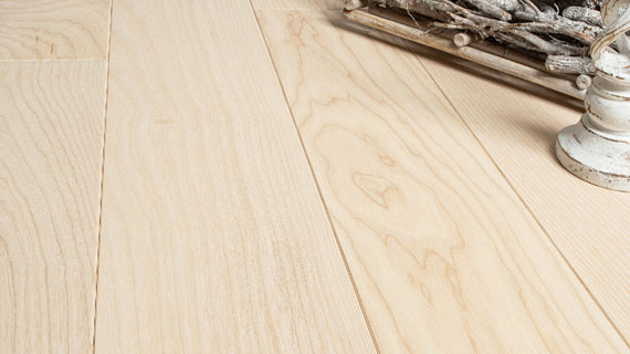 Solid wood flooring ash