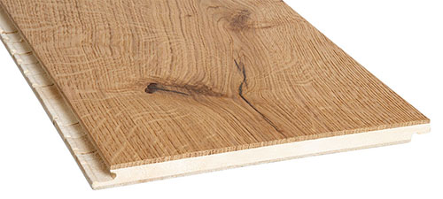 Aufbau easy click Eiche Diele