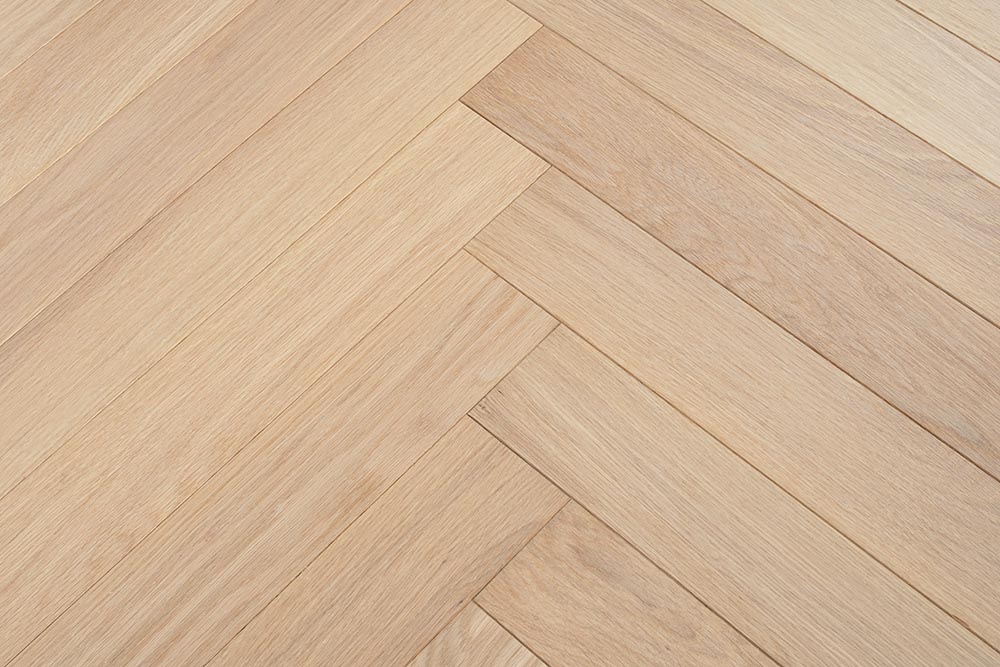 sanded, white oiled (UV)