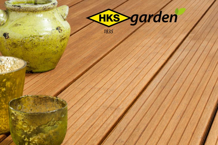 HKS1835: Tablones para terraza de madera dura
