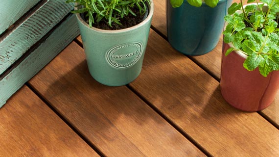 Bamboo deckings