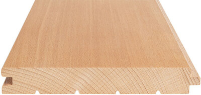 Buche Massivholzdiele Querschnitt